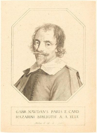 Gabriel Naude av Claude Mellan