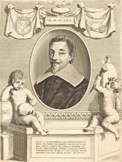 Jean Habert de Monturor av Claude Mellan