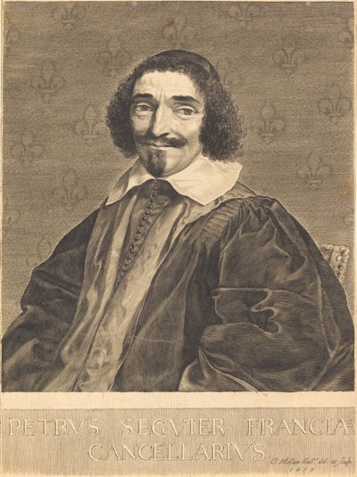 Pierre Seguier av Claude Mellan