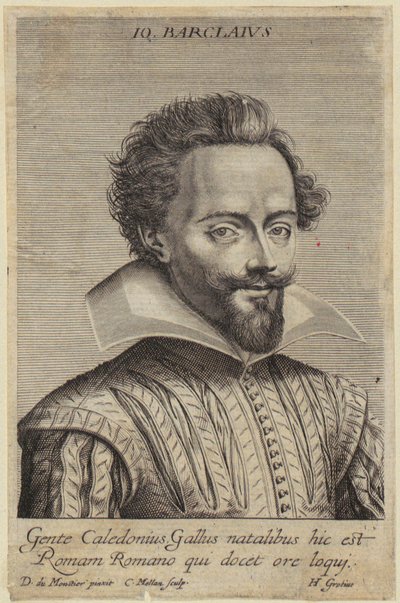 Porträtt av Jean Barclay av Claude Mellan
