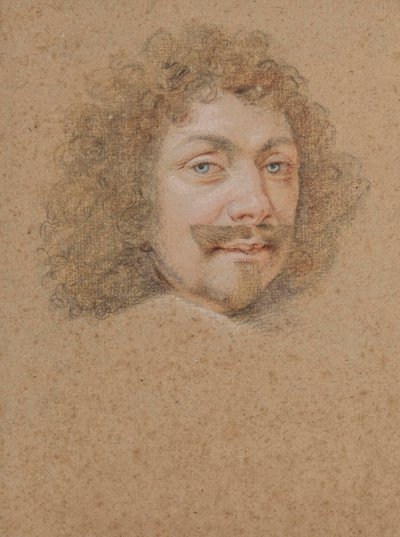 Porträtt av Henri Louis Habert de Montmor. av Claude Mellan