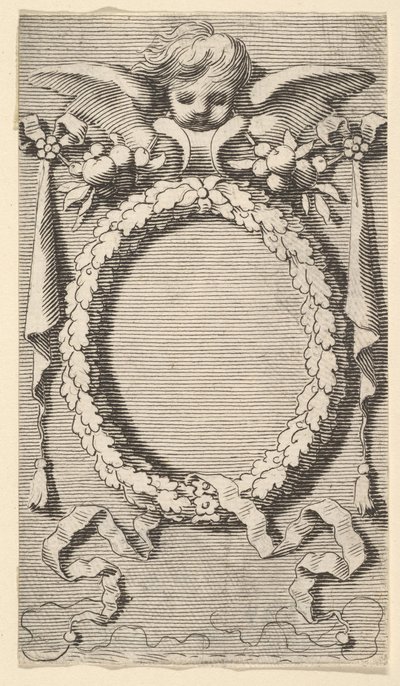 Titelsida: Desmarets de Saint-Sorlin, Jungfru Marias kontor, 1645. av Claude Mellan