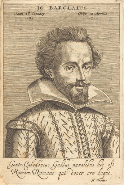 John Barclay av Claude Mellan after Daniel Dumonstier