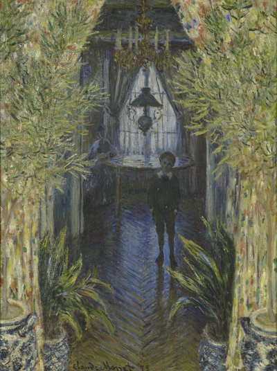A Corner of the Apartment av Claude Monet