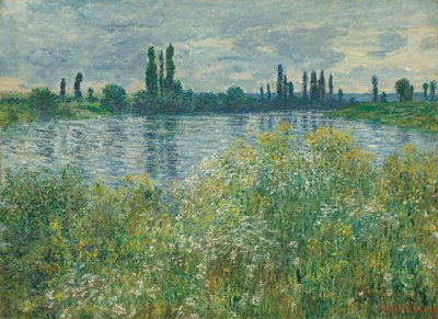 Seines stränder, Vétheuil av Claude Monet