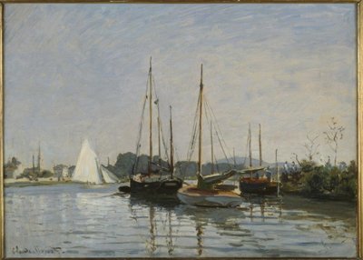 Fritidsbåtar, Argenteuil av Claude Monet