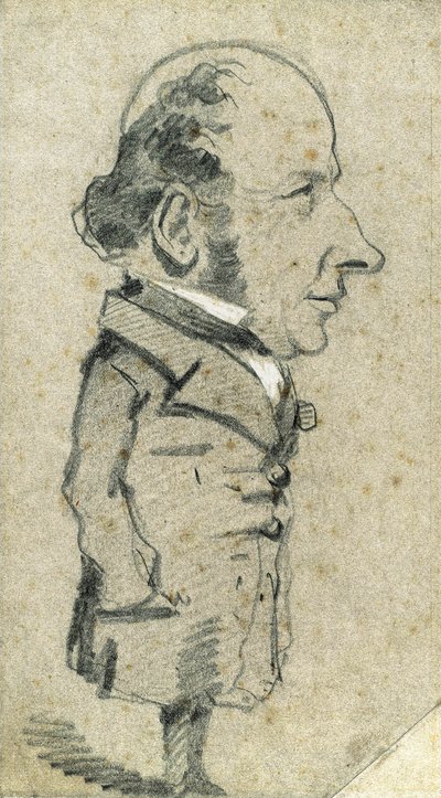 Karikatyr av Eugène Marcel av Claude Monet