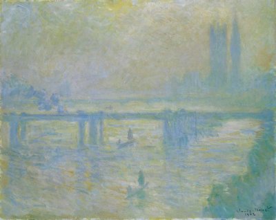 Charing Cross-bron av Claude Monet