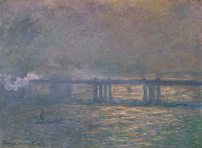 Charing Cross-bron av Claude Monet