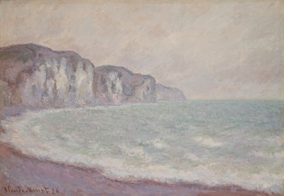 Klipp vid Pourville av Claude Monet