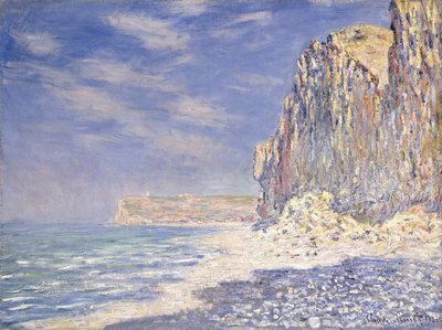 Klippor nära Fecamp, 1881 av Claude Monet