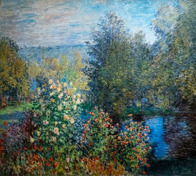 Hörn av trädgården i Montgeron av Claude Monet
