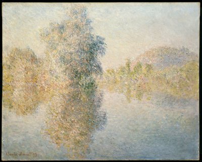 Tidig morgon på Seine vid Giverny, 1893 av Claude Monet