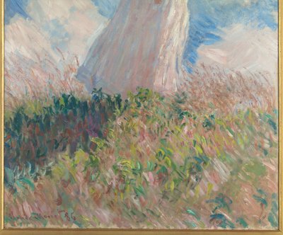Figurtest utomhus av Claude Monet