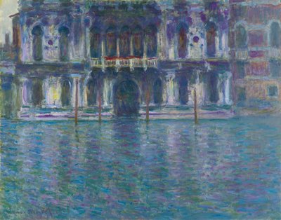 Tyska: Le Palais Contarini Le Palais Contarini av Claude Monet