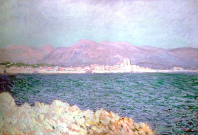 Antibesbukten, 1888 av Claude Monet