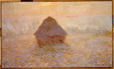 Höstackar, Sol i dimman av Claude Monet
