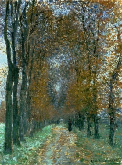 Gränden av Claude Monet