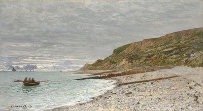 La Pointe de la Hève, Sainte-Adresse. 1864 av Claude Monet