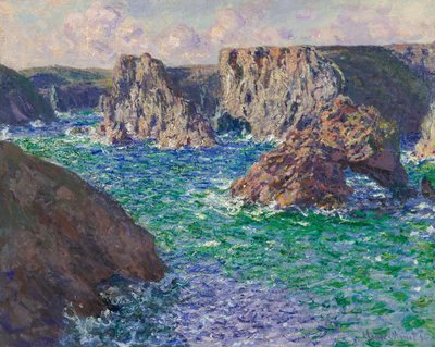 La Roche Guibel, Port-Domois av Claude Monet