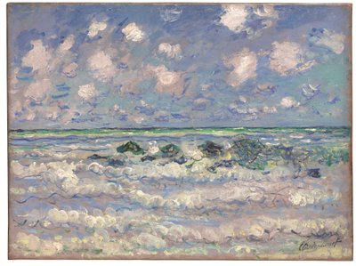Vågen av Claude Monet
