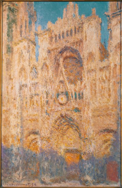 Katedralen i Rouen av Claude Monet
