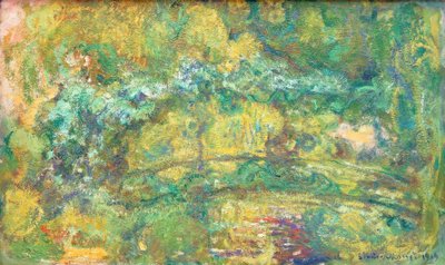 Spången över näckrosdammen av Claude Monet