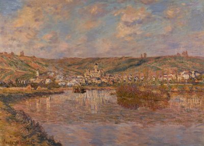 Sen eftermiddag, Vetheuil av Claude Monet
