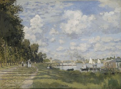 Argenteuil-bassängen av Claude Monet