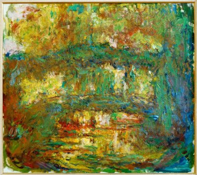 Le Pont japonais (den japanska bron) av Claude Monet