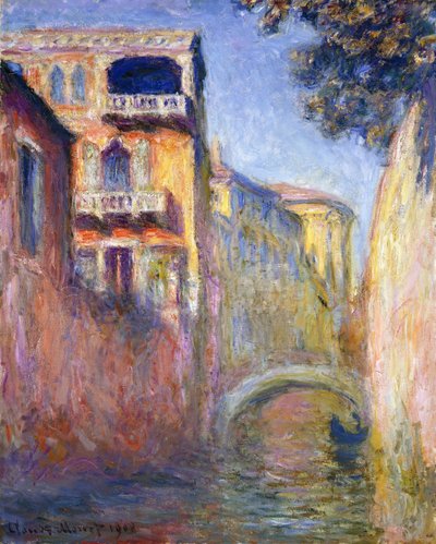 Salutfloden, 1908 av Claude Monet