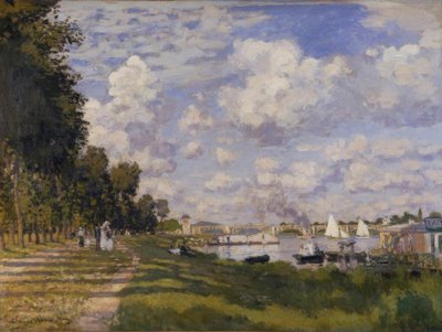 Argenteuil-bassängen av Claude Monet