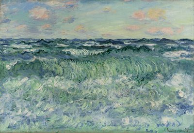 Marin (havsstudie) av Claude Monet