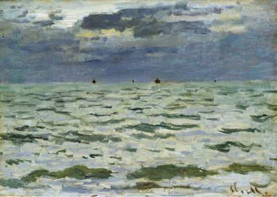 Flottan, Le Havre, ca 1866. av Claude Monet