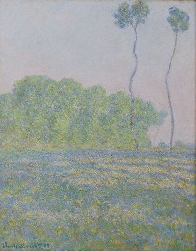 Ängen i Giverny av Claude Monet