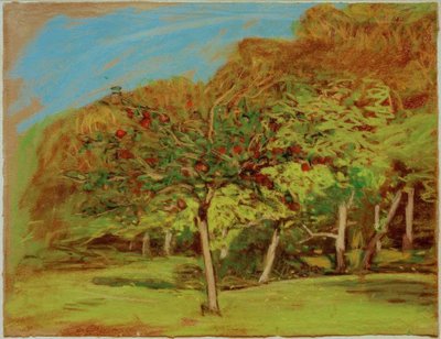 Fruktträd av Claude Monet