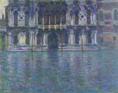 Contarini-palatset av Claude Monet