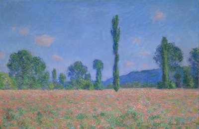 Vallmofältet (Giverny) av Claude Monet
