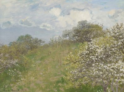 Våren, 1873. av Claude Monet