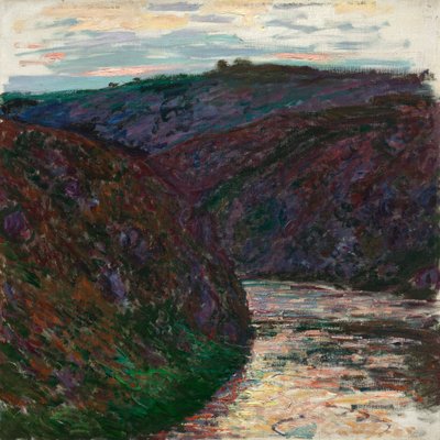 Ravin i Creuse av Claude Monet