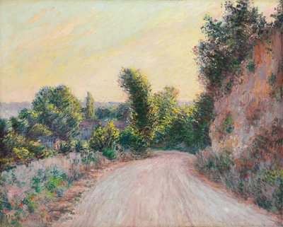 Väg; Way, 1885 av Claude Monet