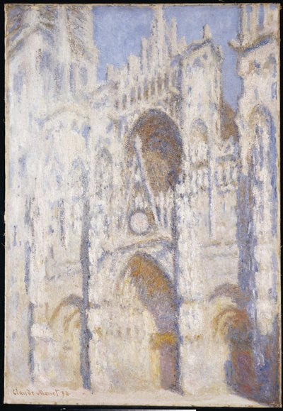 Rouens katedral, eftermiddag av Claude Monet