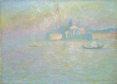 "San Giorgio Maggiore", 1908 av Claude Monet