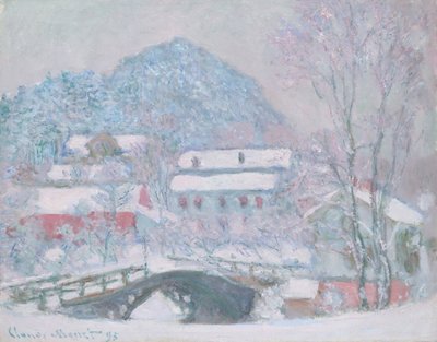 Sandvika, Norge, 1895. av Claude Monet