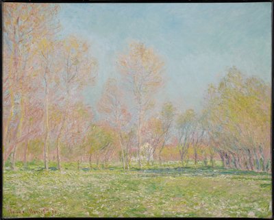 Våren i Giverny av Claude Monet