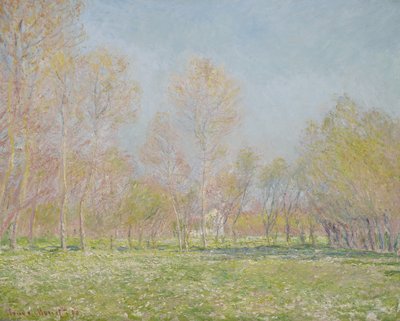 Vår i Giverny, 1890 av Claude Monet