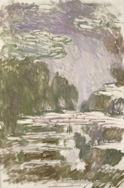 Studie för näckrosorna, 1907 av Claude Monet