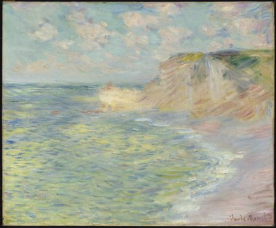 Klippan ovanför, 1885 av Claude Monet
