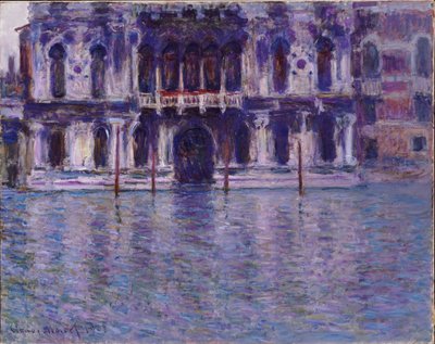 Contarini-palatset, 1908 av Claude Monet