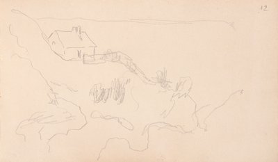 Tulltjänstemännens hus i Varengeville av Claude Monet